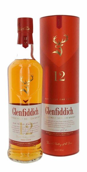 Glenfiddich 12YO Triple Oak / Viskijs / 0.7L / 40%