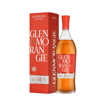 Glenmorangie 14 year old Highland single malt Scotch whisky with gift box
