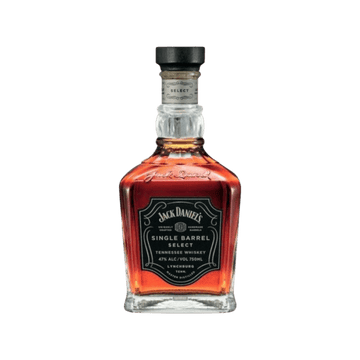 Jack Daniel's Single Barrel Select Tennessee whiskey bottle, premium spirits product