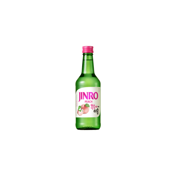 Jinro Peach Soju / sodža / 13 % / 0,35 l