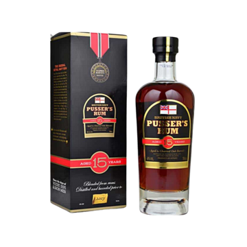 Pussers 15 YO / rums / 40 % / 0,7 l