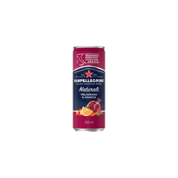 Sanpellegrino Melograno & Arancia / gāzēts bezalkoholisks dzēriens / 0,33 l