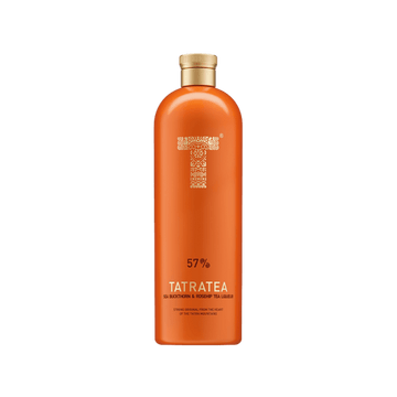 TATRATEA 57% orange bottle, sea buckthorn and rosehip tea liqueur, premium spirits