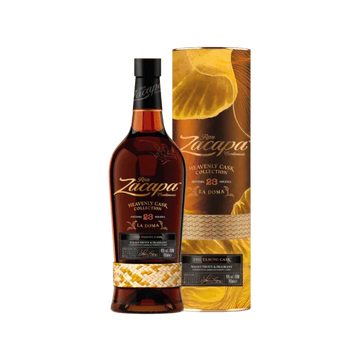 Premium Ron Zacapa rum bottle and decorative box, Heavenly Cask Collection, 23 La Doma edition