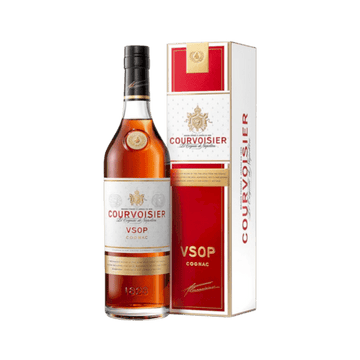 Courvoisier VSOP Cognac bottle with gift box, premium French brandy, luxury liquor
