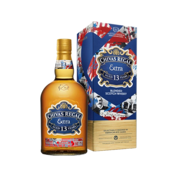 Chivas Regal Extra 13 YO American Rye Blended Scotch / viskijs / 40% / 1 l