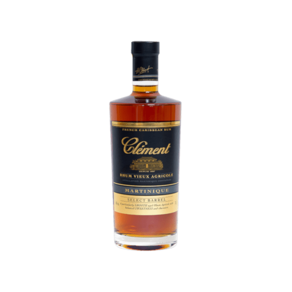 Clément Rhum Vieux Agricole Martinique Select Barrel premium rum bottle on white background