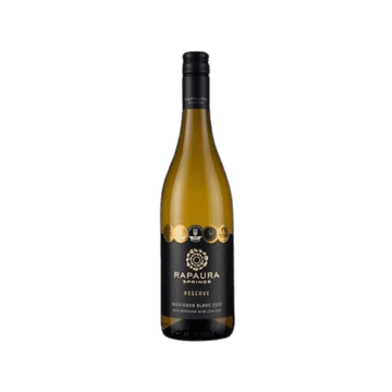 Rapaura Springs Reserve Sauvignon Blanc 2021 wine bottle with black and gold label