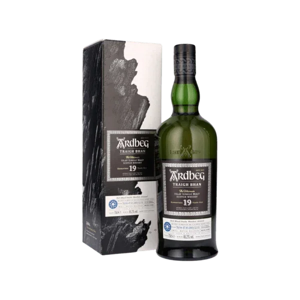 Ardbeg 19 YO Traigh Bhan Whisky (Batch 4 Edition) / viskijs / 46,2 % / 0,7 l - premiumdzerieni.lv