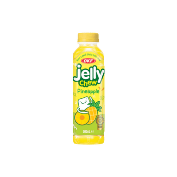 OKF Jelly Chew Pineapple Drink / bezalkoholisks dzēriens / 0,5 l
